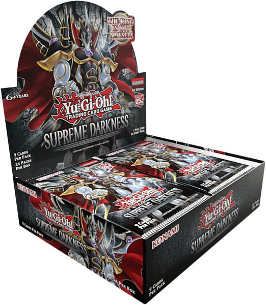 Yu Gi Oh TCG Supreme Darkness Booster Display 24 English Version