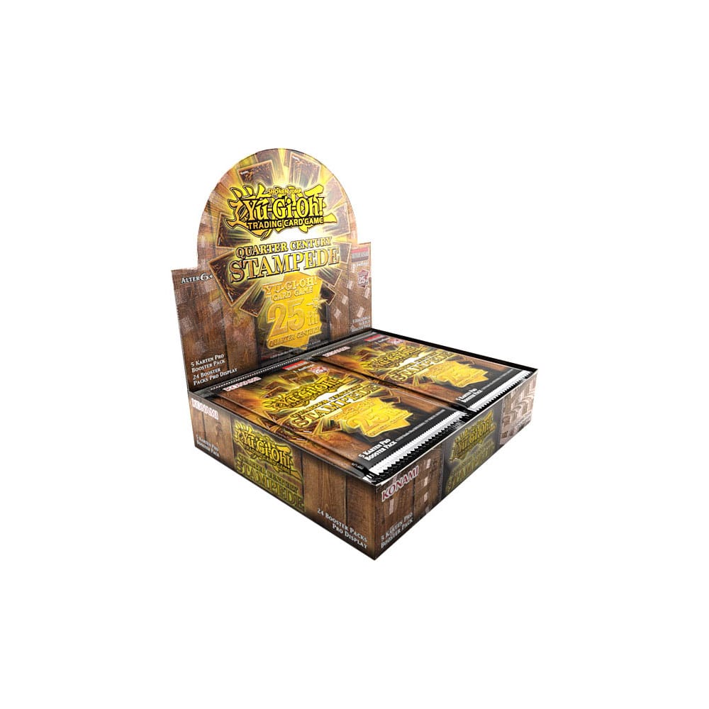 YuGiOh TCG Quarter Century Stampede Booster Display Twenty Four English Version