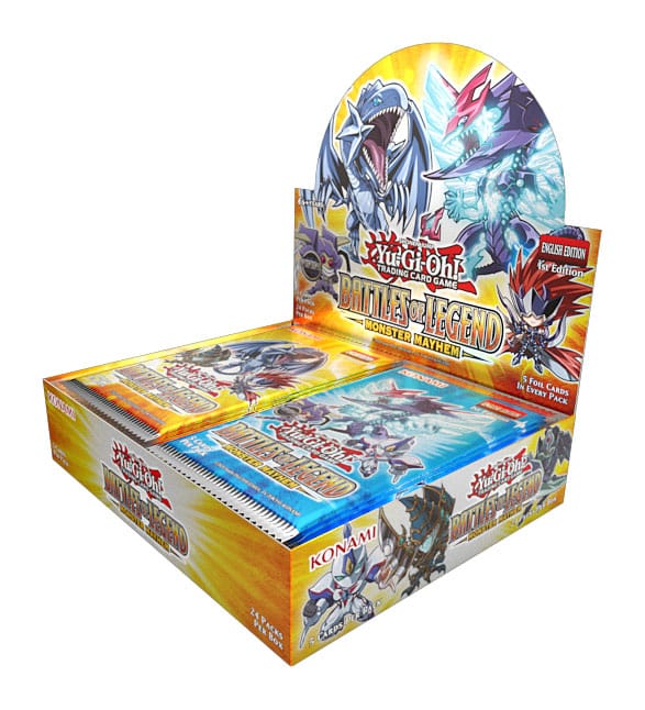 Yu Gi Oh TCG Battle of Legends Monster Mayhem Booster Display 24 English Version