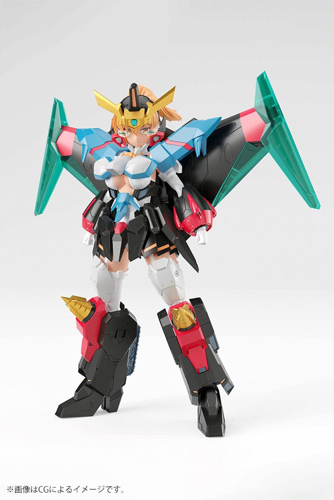 King of Braves GaoGaiGar Star Gaofighgar Cross Frame Girl Plastic Model Kit 19 cm