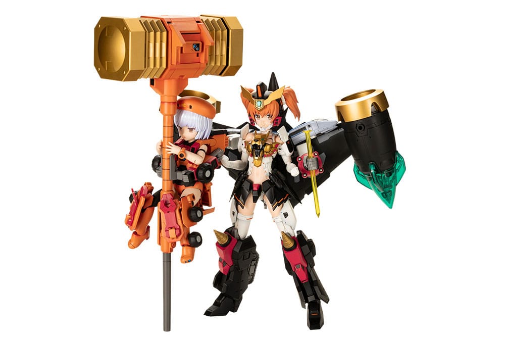 King of Braves GaoGaiGar Star Gaogaigar Cross Frame Girl Plastic Model Kit 19 cm