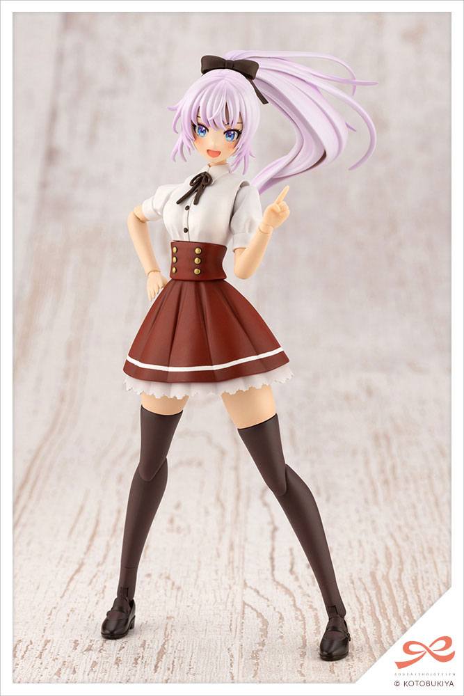 Sousai Shojo Teien Ritsuka Saeki High School Summer Clothes Sousai Shojo Teien Plastic Model Kit 1 10 16 cm
