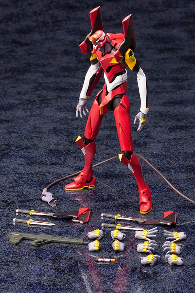 Evangelion Unit 02 Neon Genesis Evangelion Plastic Model Kit 1 400 Scale 19 cm