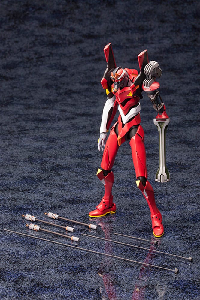 Evangelion Unit 02 Neon Genesis Evangelion Plastic Model Kit 1 400 Scale 19 cm