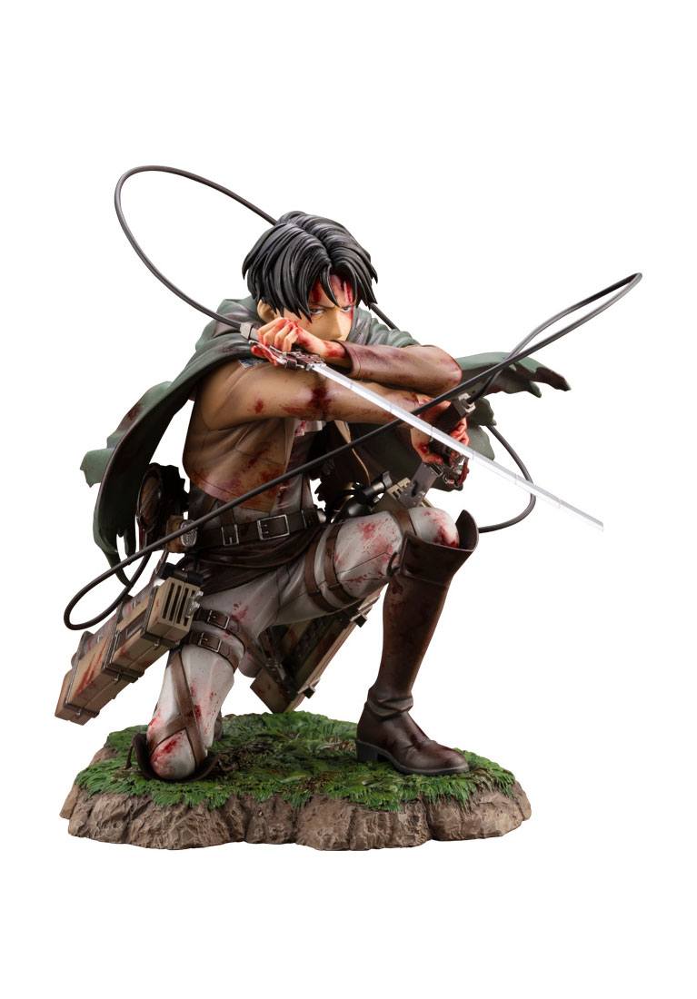 Attack on Titan Levi Fortitude Ver ARTFXJ Statue 1 7 Scale 17 cm