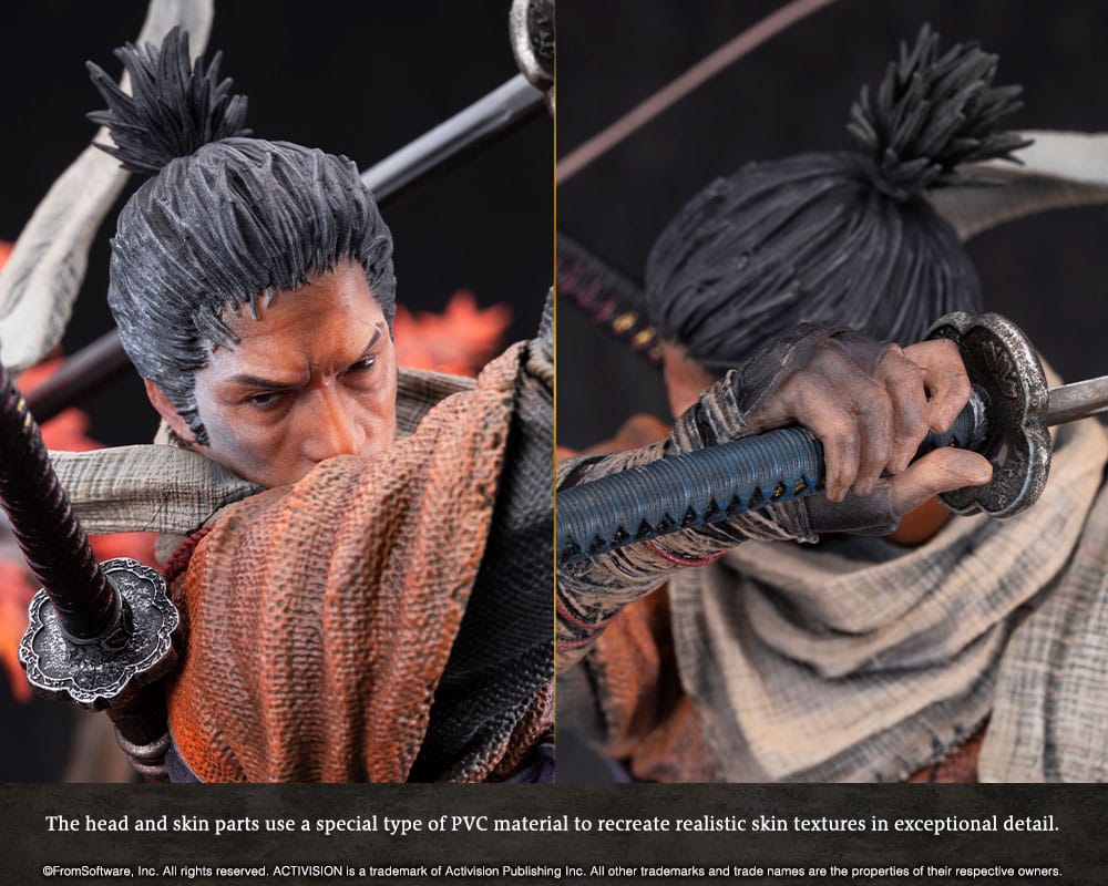 Sekiro Shadows Die Twice Wolf 1/7 Scale PVC Statue