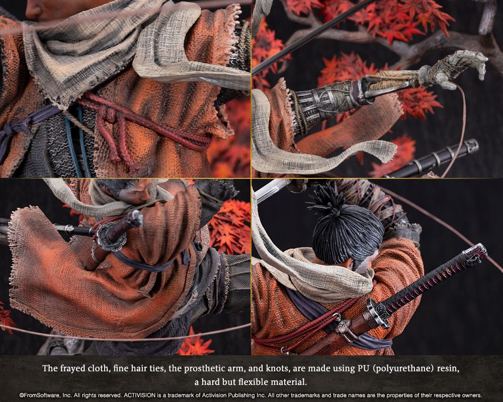 Sekiro Shadows Die Twice Wolf 1/7 Scale PVC Statue