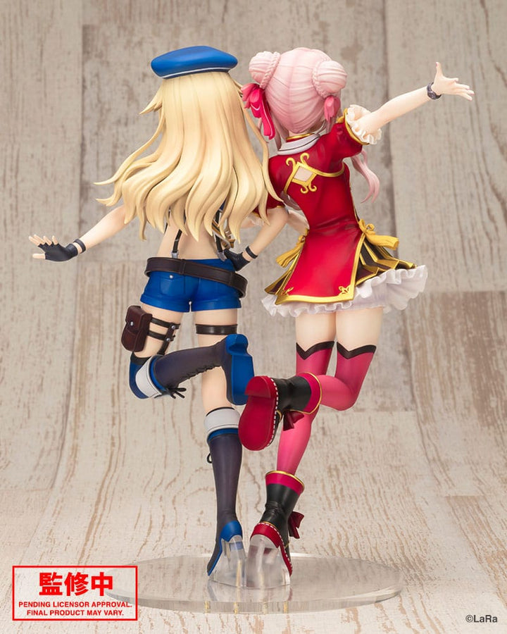 Himehina Hime Tanaka and Hina Suzuki Himehina PVC Statue 1 7 Scale 23 cm