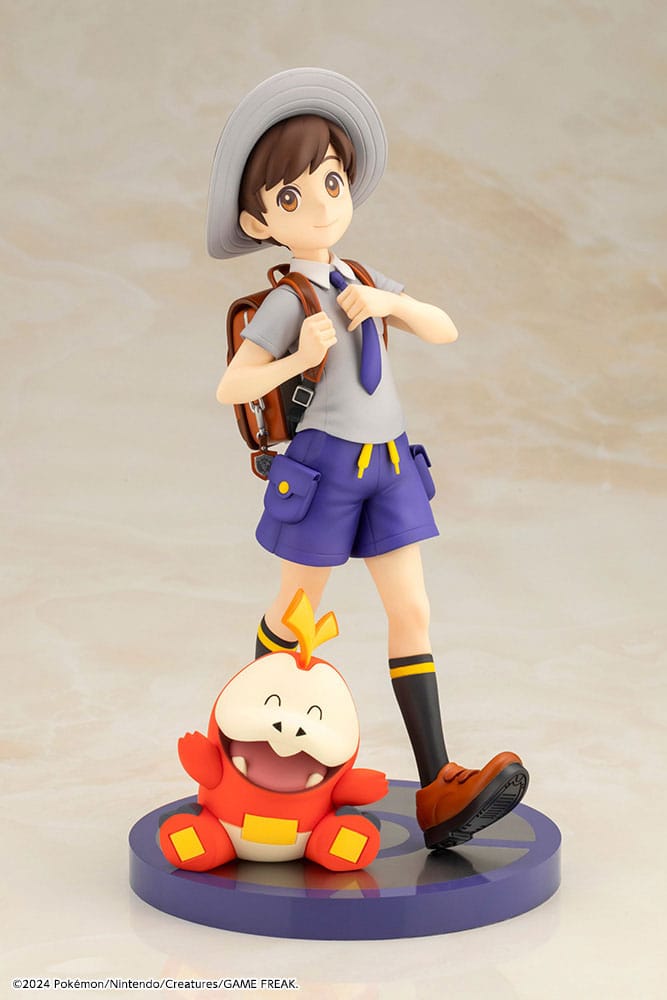 Pokémon Florian and Fuecoco ARTFXJ Statue 1 8 20 cm