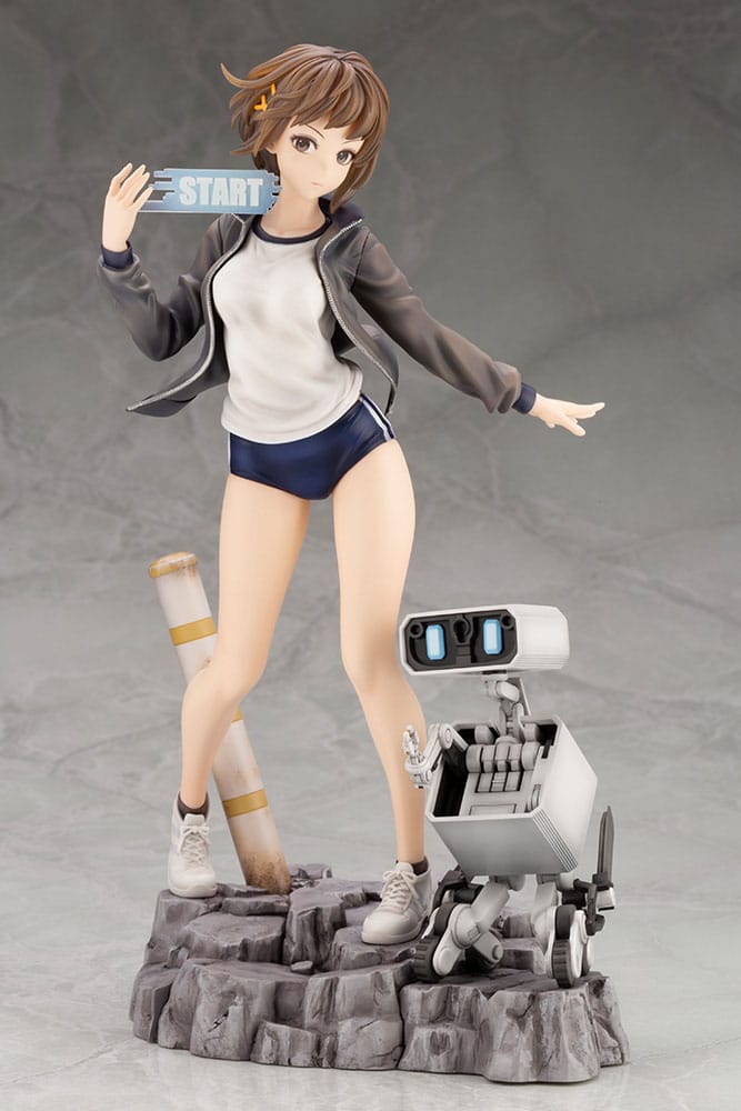 13 Sentinels Aegis Rim ARTFXJ Statue Natsuno Minami and BJ 1 8 25 cm
