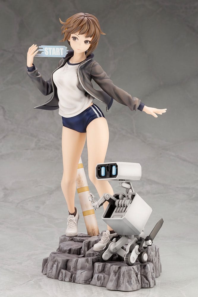 13 Sentinels Aegis Rim ARTFXJ Statue Natsuno Minami and BJ 1 8 25 cm