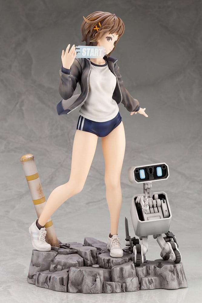 13 Sentinels Aegis Rim ARTFXJ Statue Natsuno Minami and BJ 1 8 25 cm