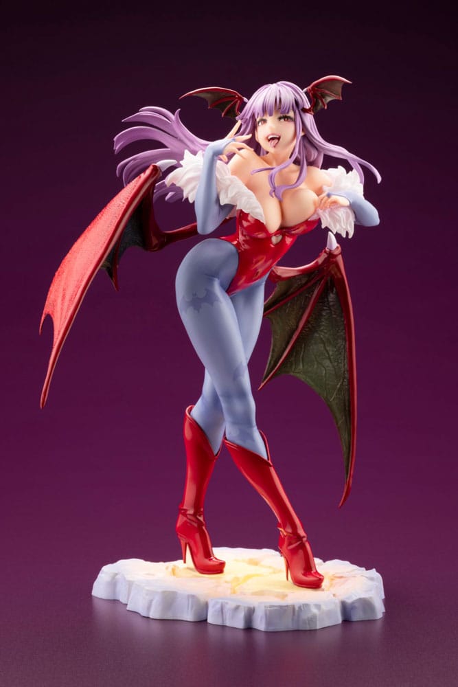 Darkstalkers Morrigan Bishoujo PVC Statue Limited Edition Twenty Three Centimeters