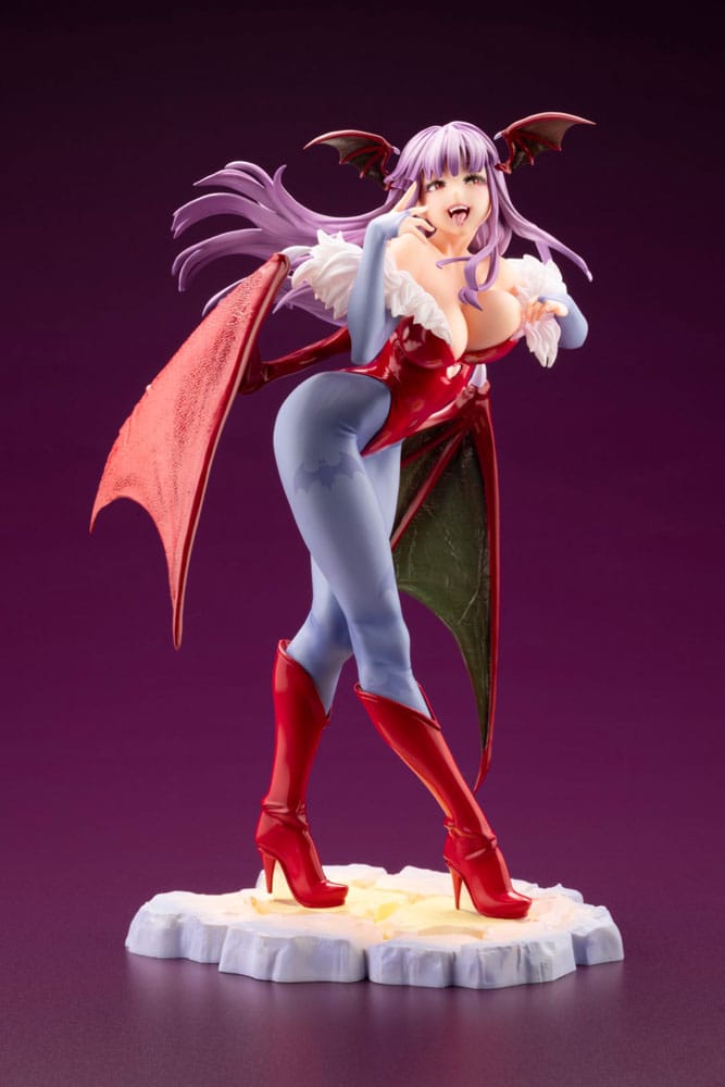Darkstalkers Morrigan Bishoujo PVC Statue Limited Edition Twenty Three Centimeters