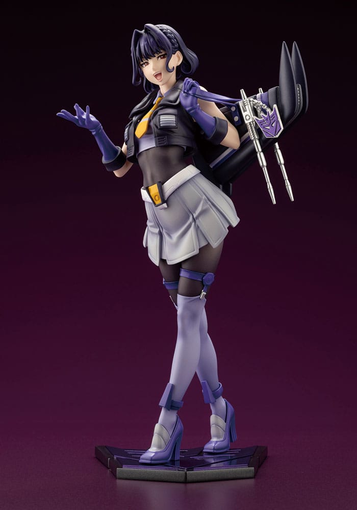 Transformers Skywarp Limited Edition Bishoujo PVC Statue 1 7 21 cm