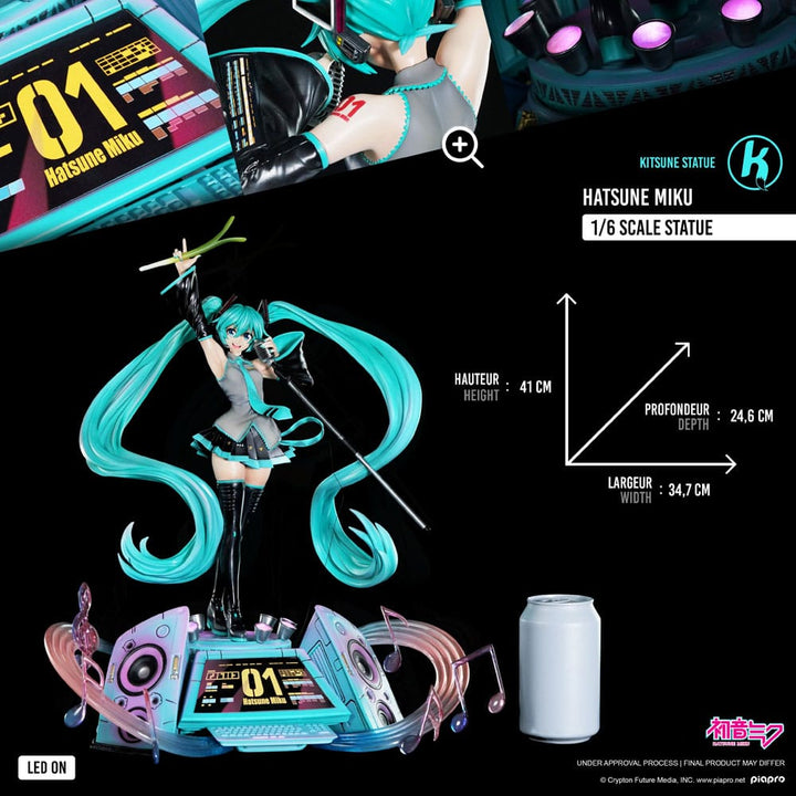 Hatsune Miku Hatsune Miku 1 6 Scale Statue 41 cm