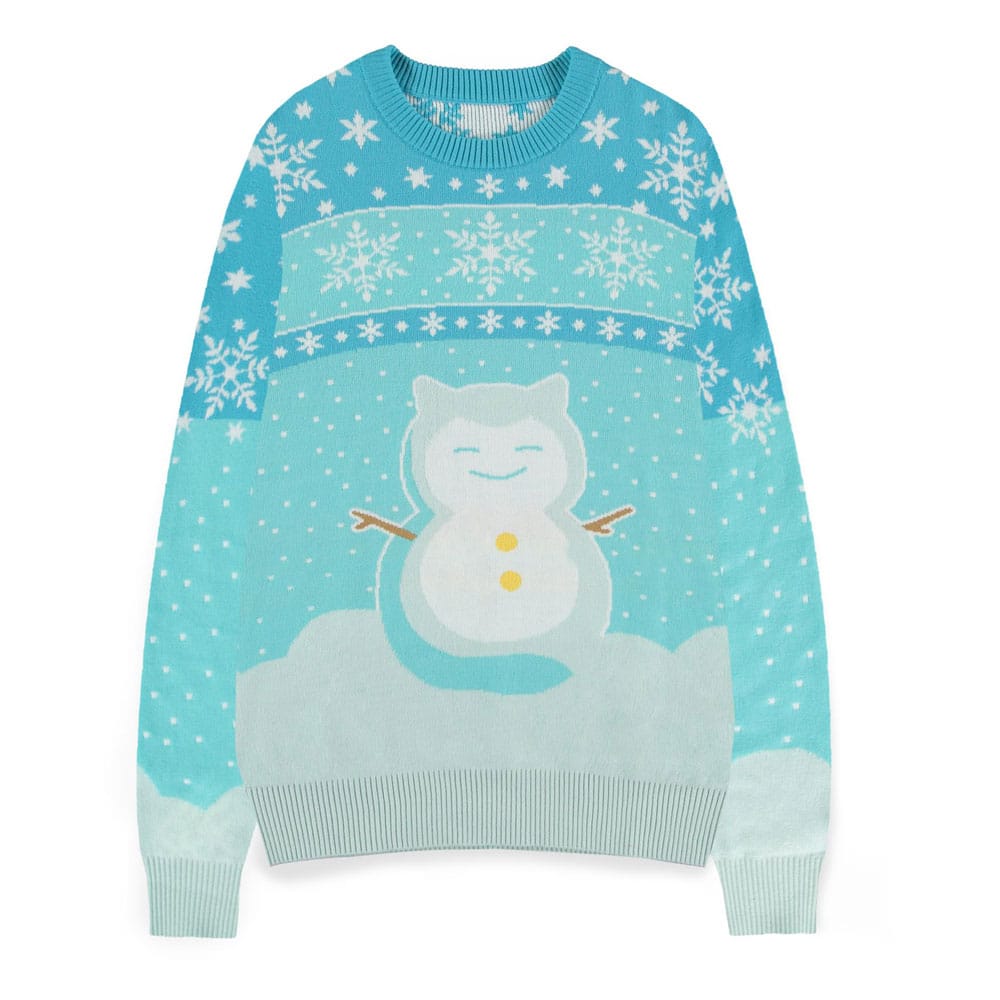 Pokémon Snow Christmas Jumper Sweatshirt Size XL