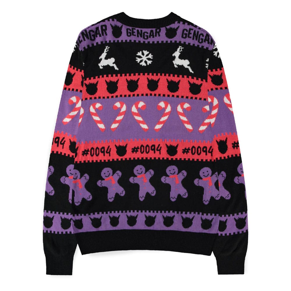 Pokémon Gengar Pokémon Christmas Jumper Size L