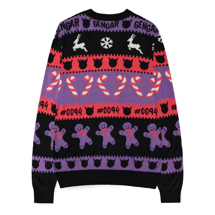 Pokémon Gengar Pokémon Christmas Jumper Size M