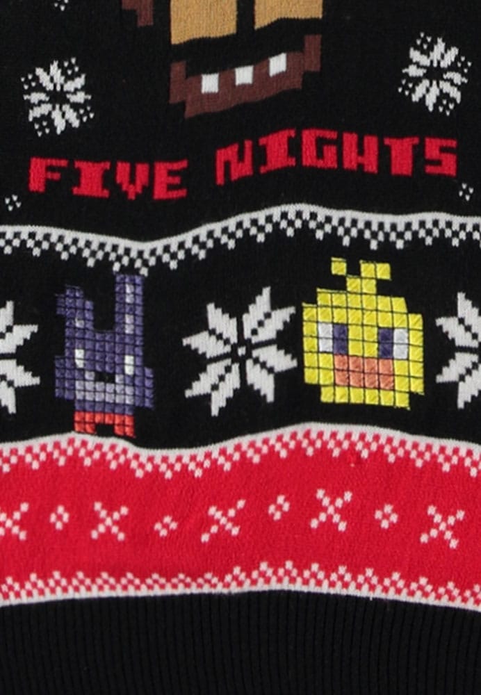 Five Nights at Freddy's Survived Five Nights Five Nights at Freddy's Christmas Jumper Size XL