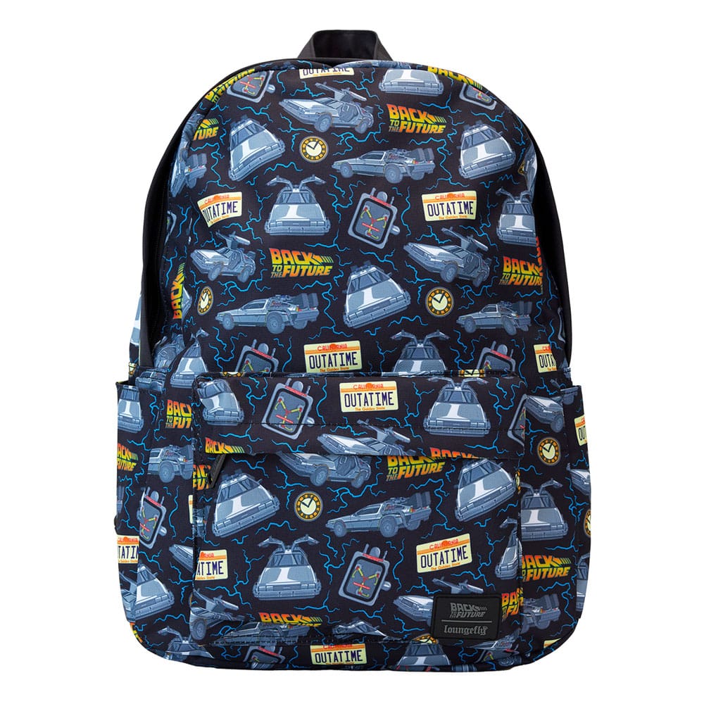 Loungefly Back To The Future 40th Anniversary Nylon Full Size Backpack