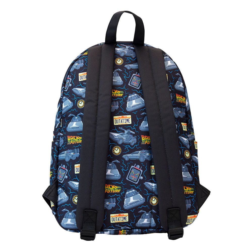 Loungefly Back To The Future 40th Anniversary Nylon Full Size Backpack