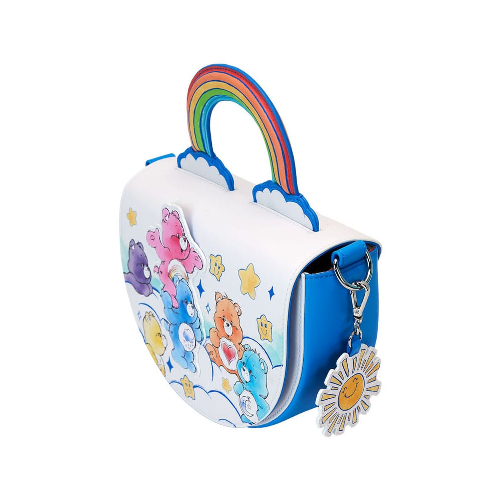 Loungefly Care Bears Rainbow Handle Crossbody Bag