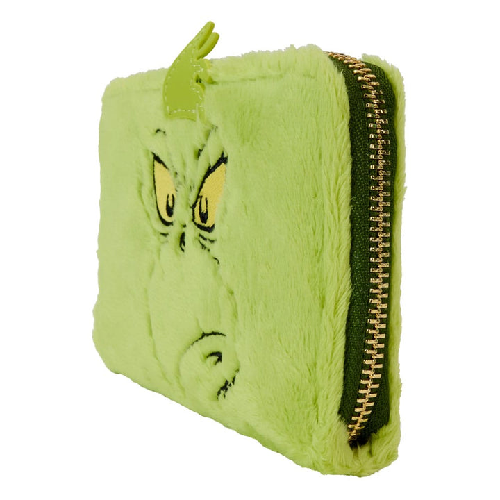 Loungefly Dr. Seuss' How The Grinch Stole Christmas! Plush Cosplay Glow Zip Around Wallet