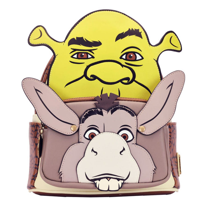 Loungefly Shrek And Donkey Cosplay Mini Backpack