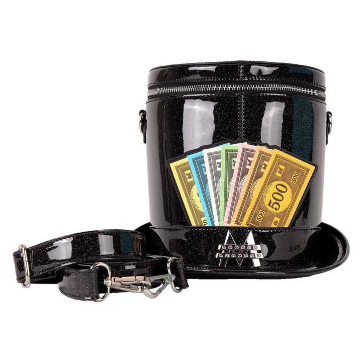 Loungefly Monopoly Top Hat Hasbro Crossbody Bag