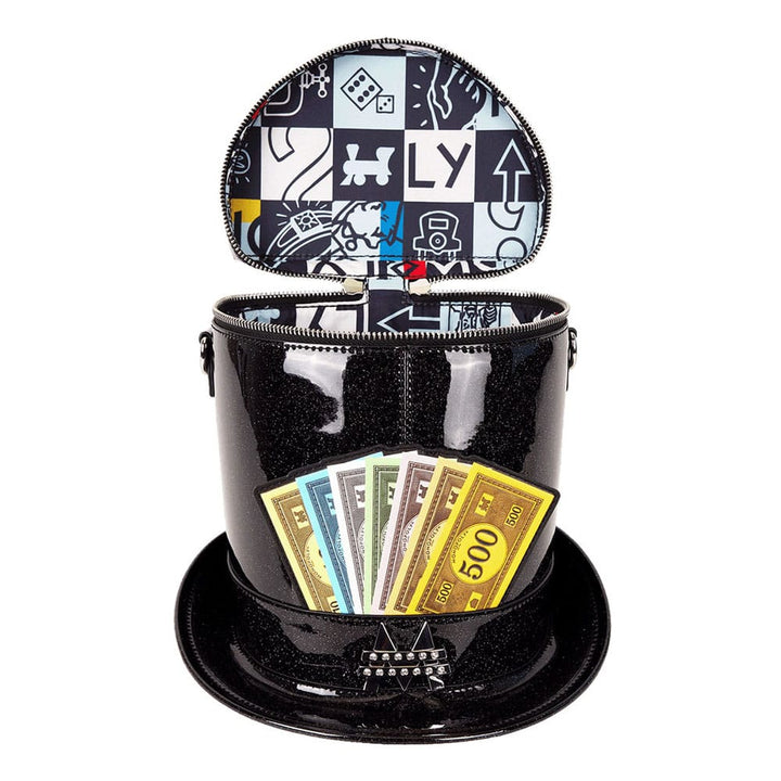 Loungefly Monopoly Top Hat Hasbro Crossbody Bag