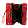 Loungefly Hogwarts Express Luggage Harry Potter Crossbody Bag, rear view