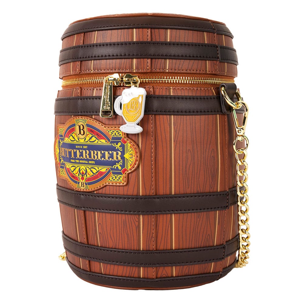 Harry Potter Loungefly Butterbeer Barrel Crossbody Bag