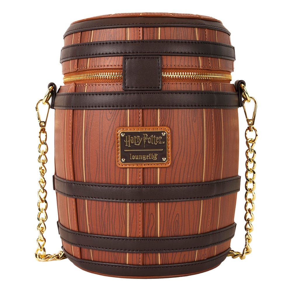 Harry Potter Loungefly Butterbeer Barrel Crossbody Bag