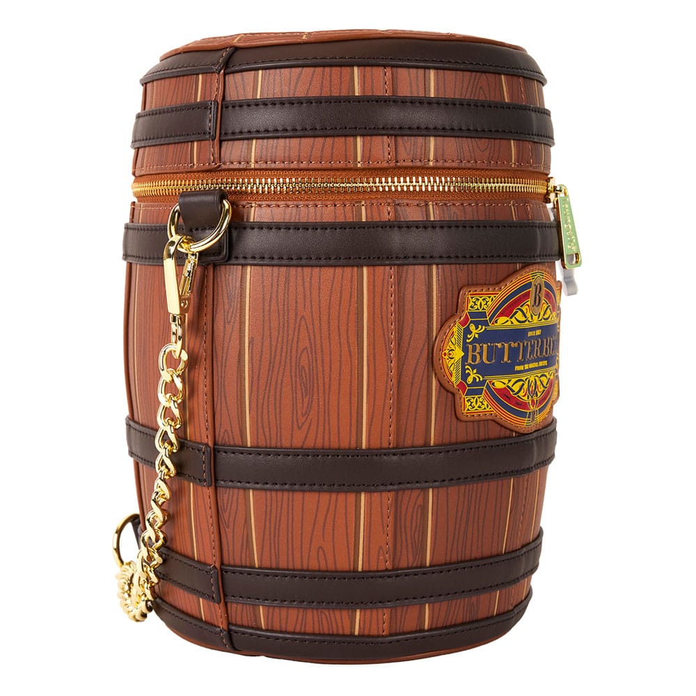 Harry Potter Loungefly Butterbeer Barrel Crossbody Bag