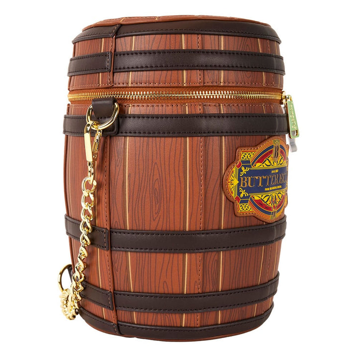 Harry Potter Loungefly Butterbeer Barrel Crossbody Bag