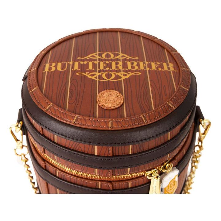Harry Potter Loungefly Butterbeer Barrel Crossbody Bag