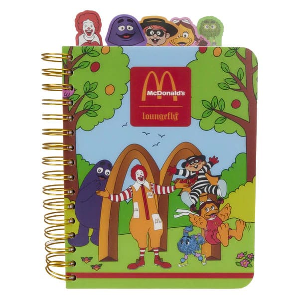 Loungefly McDonalds Lunchbox Gang Notebook Tab