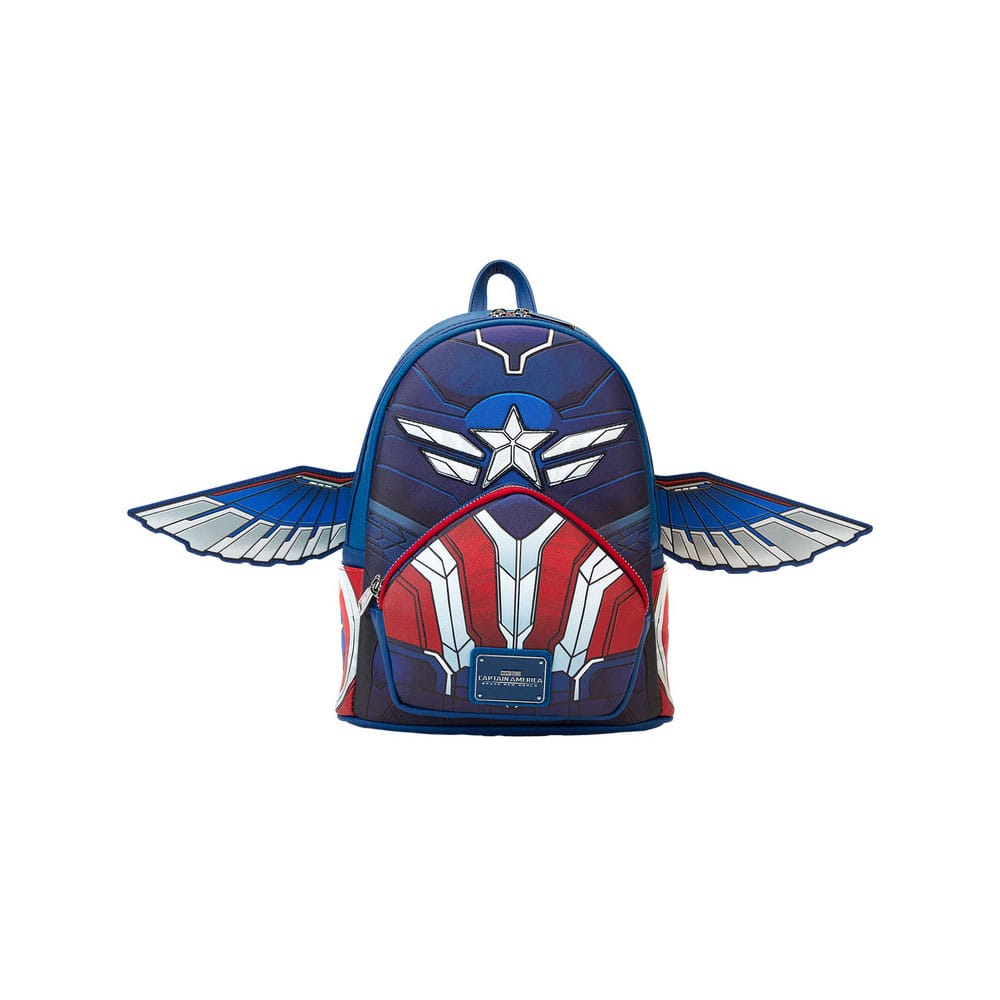 Loungefly Marvel Captain America Brave New World Cosplay Mini Backpack