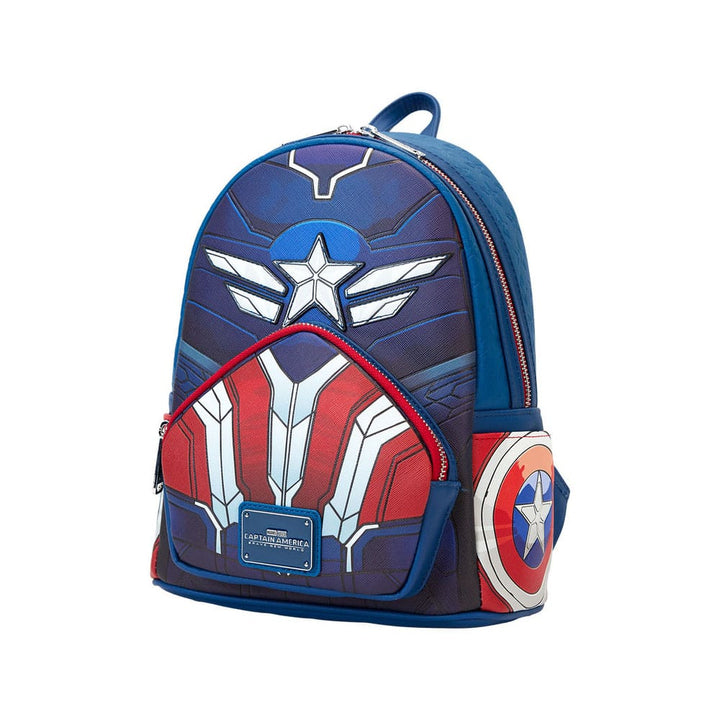 Loungefly Marvel Captain America Brave New World Cosplay Mini Backpack