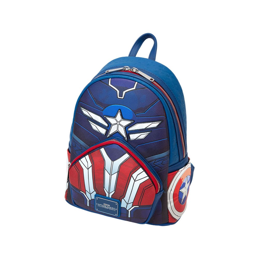 Loungefly Marvel Captain America Brave New World Cosplay Mini Backpack