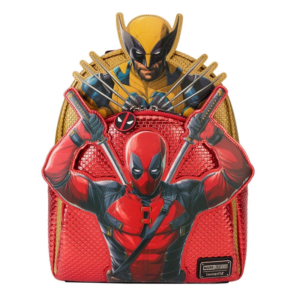 Deadpool & Wolverine Marvel Loungefly Mini Backpack