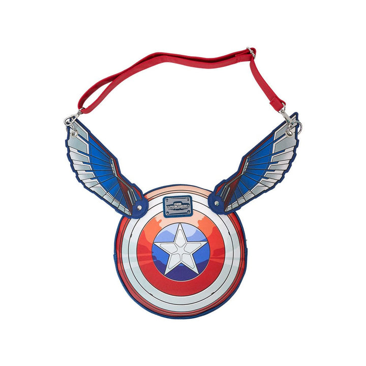 Loungefly Marvel Captain America Brave New World Wings Crossbody Bag