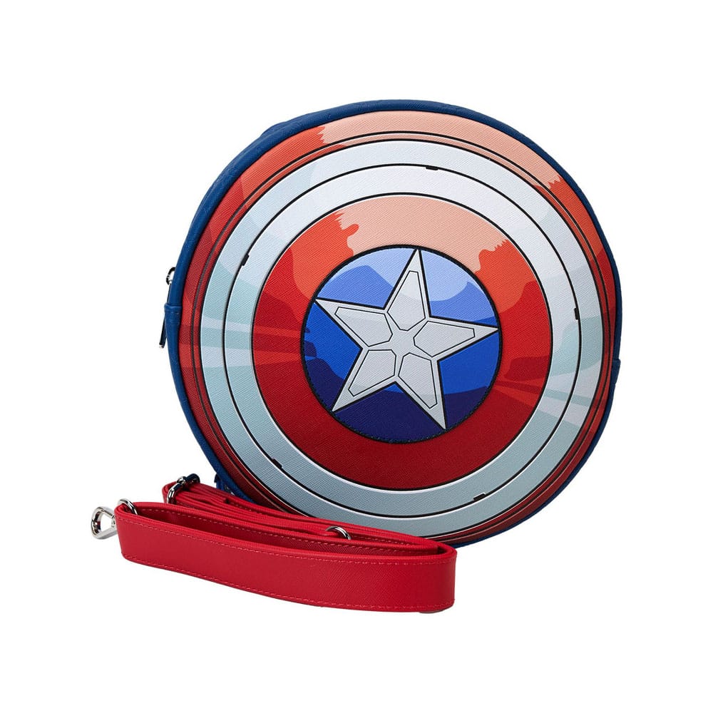 Loungefly Marvel Captain America Brave New World Wings Crossbody Bag