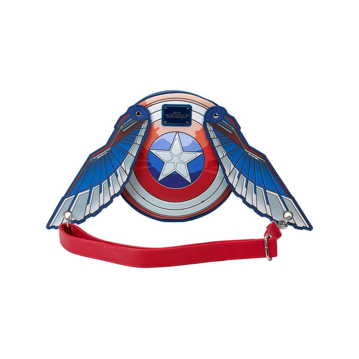 Loungefly Marvel Captain America Brave New World Wings Crossbody Bag