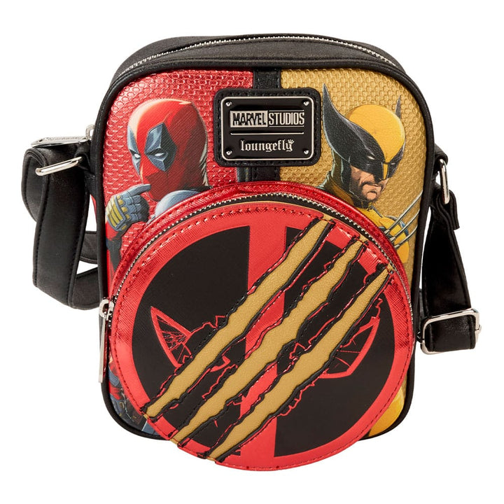 Deadpool & Wolverine Marvel Loungefly Crossbody Bag