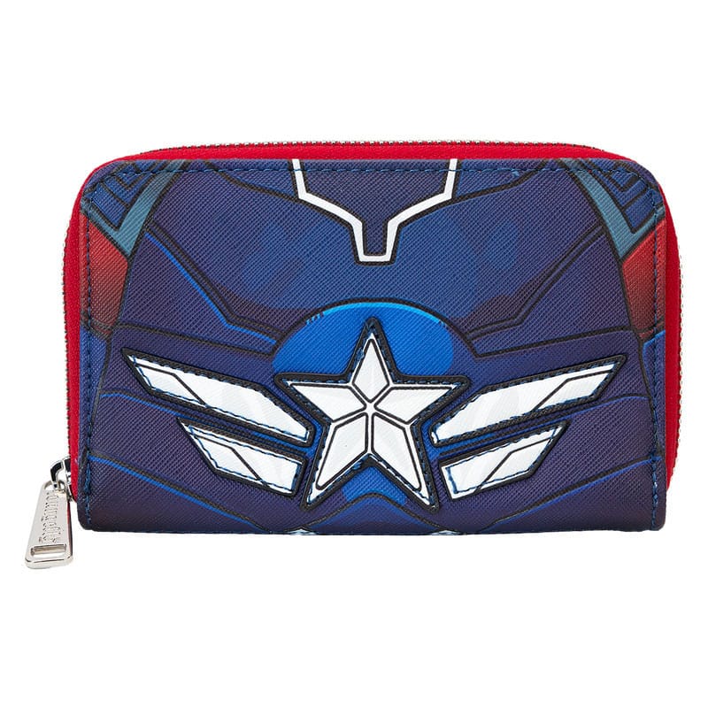 Loungefly Marvel Captain America Brave New World Zip Around Wallet