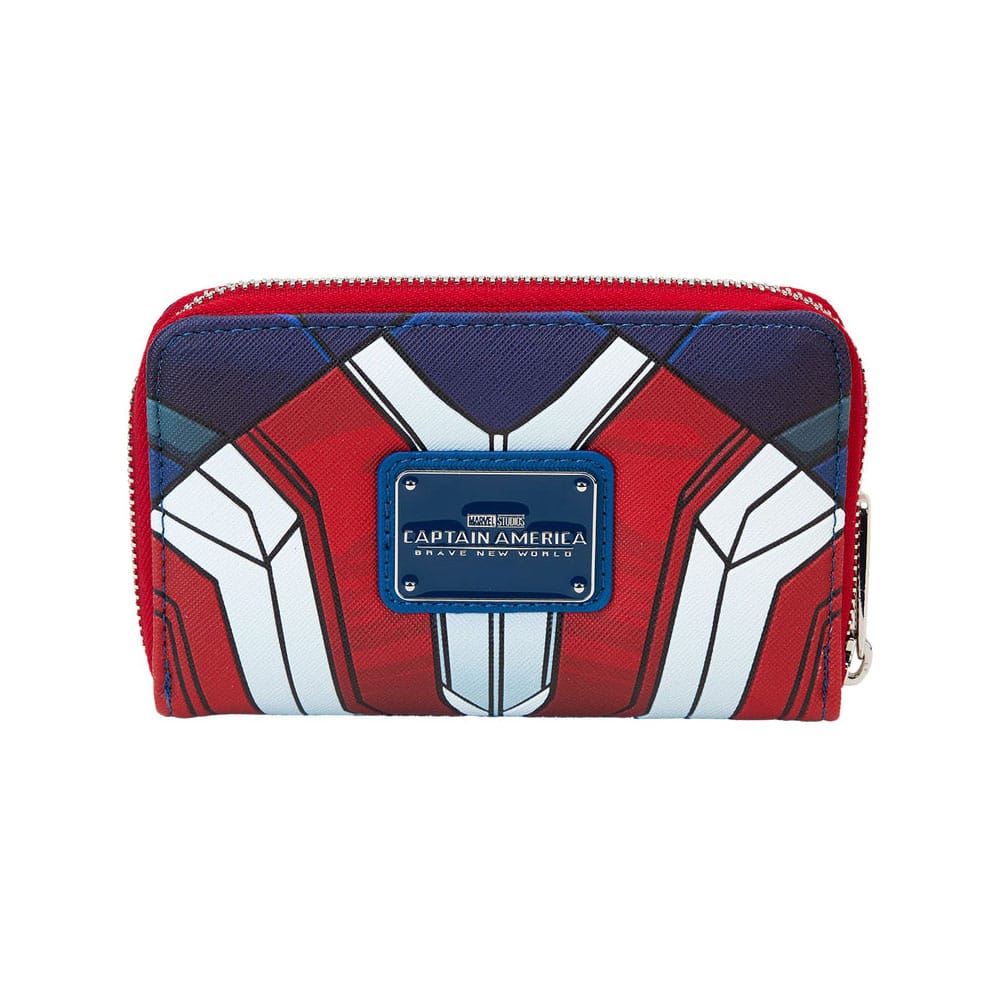 Loungefly Marvel Captain America Brave New World Zip Around Wallet