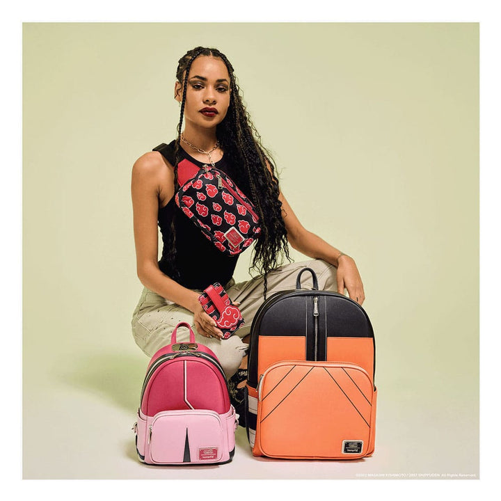 Loungefly Sakura Naruto Cosplay Mini Backpack