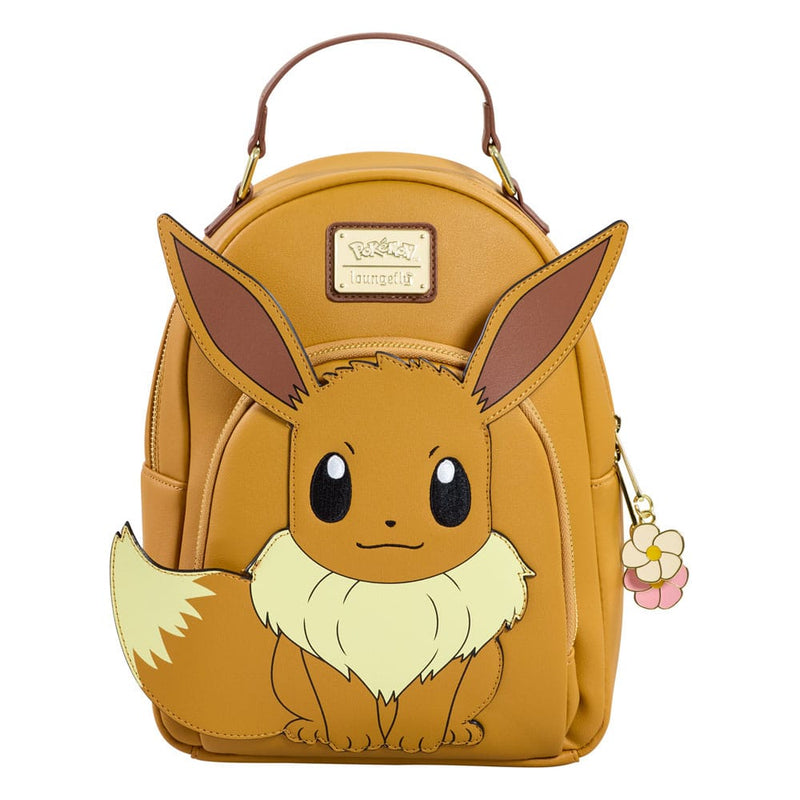 Loungefly Eevee Pokemon Mini Backpack, close-up detail